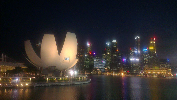 Singapore by night