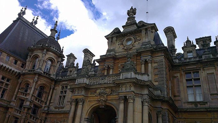 Waddesdon entrance