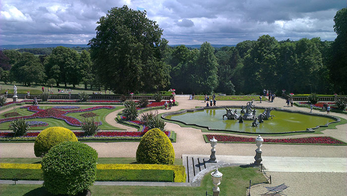 Waddesdon park view
