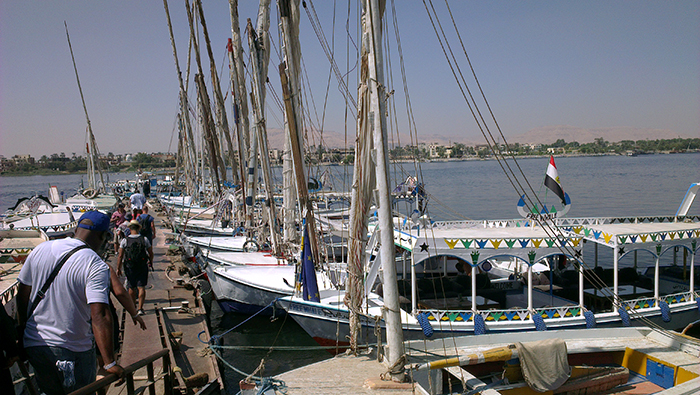 Karnak boats