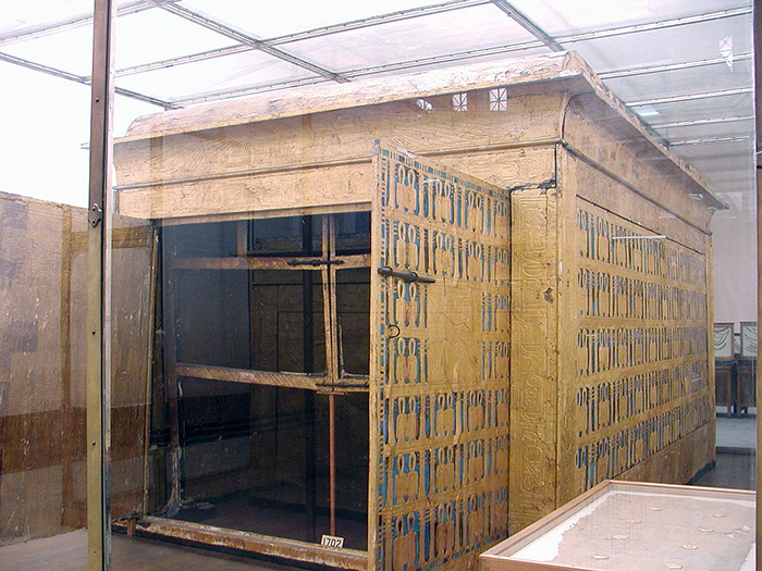 King Tut the third outermost shrine