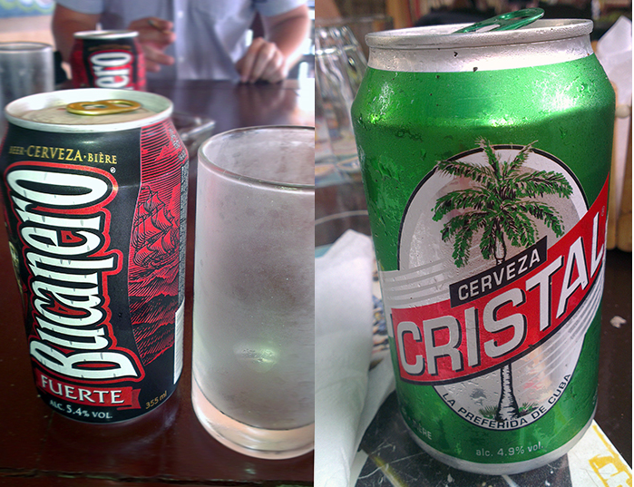 Cuban beers Bucanero Cristal