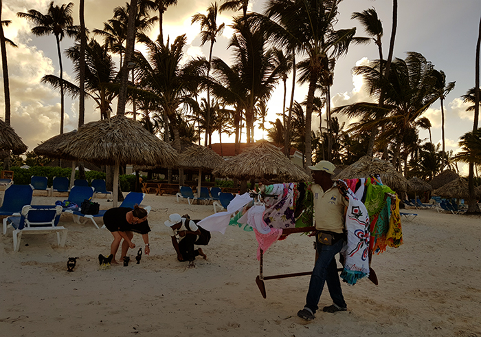 Prodavach na parcali