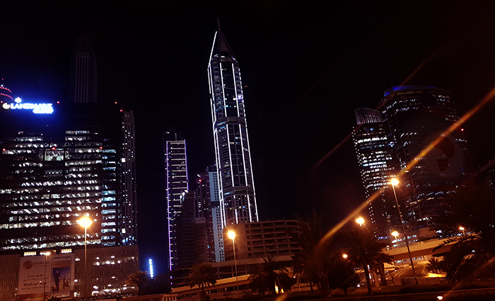 On the way to Dubai Marina