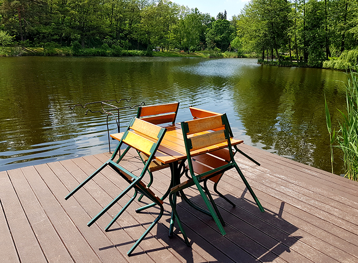 Mezhyhirya picnic place